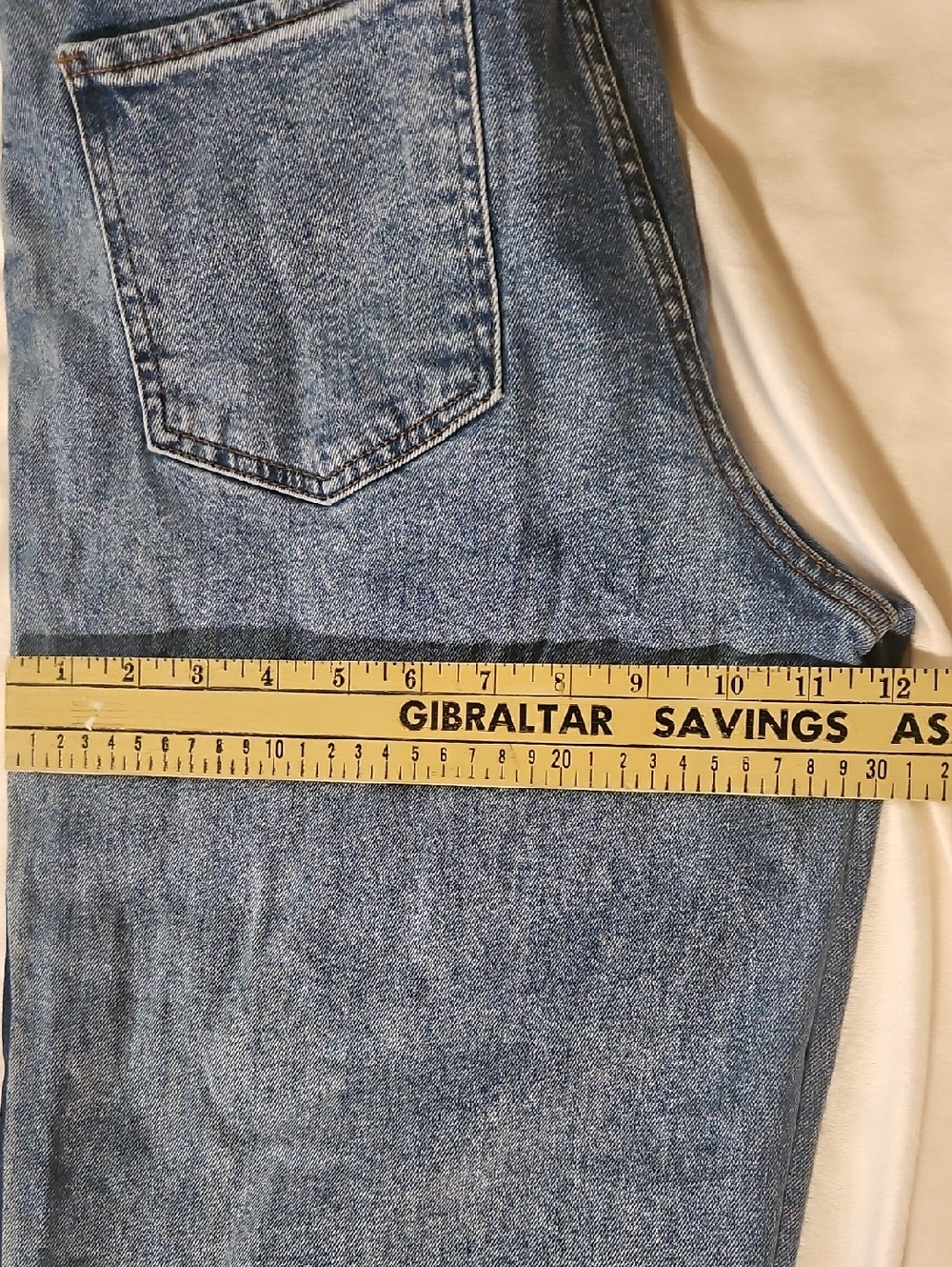 Kut from the Kloth Two-Tone Dark and Medium Blue High-Rise Jeans And Wide Leg - Picture 5 of 11